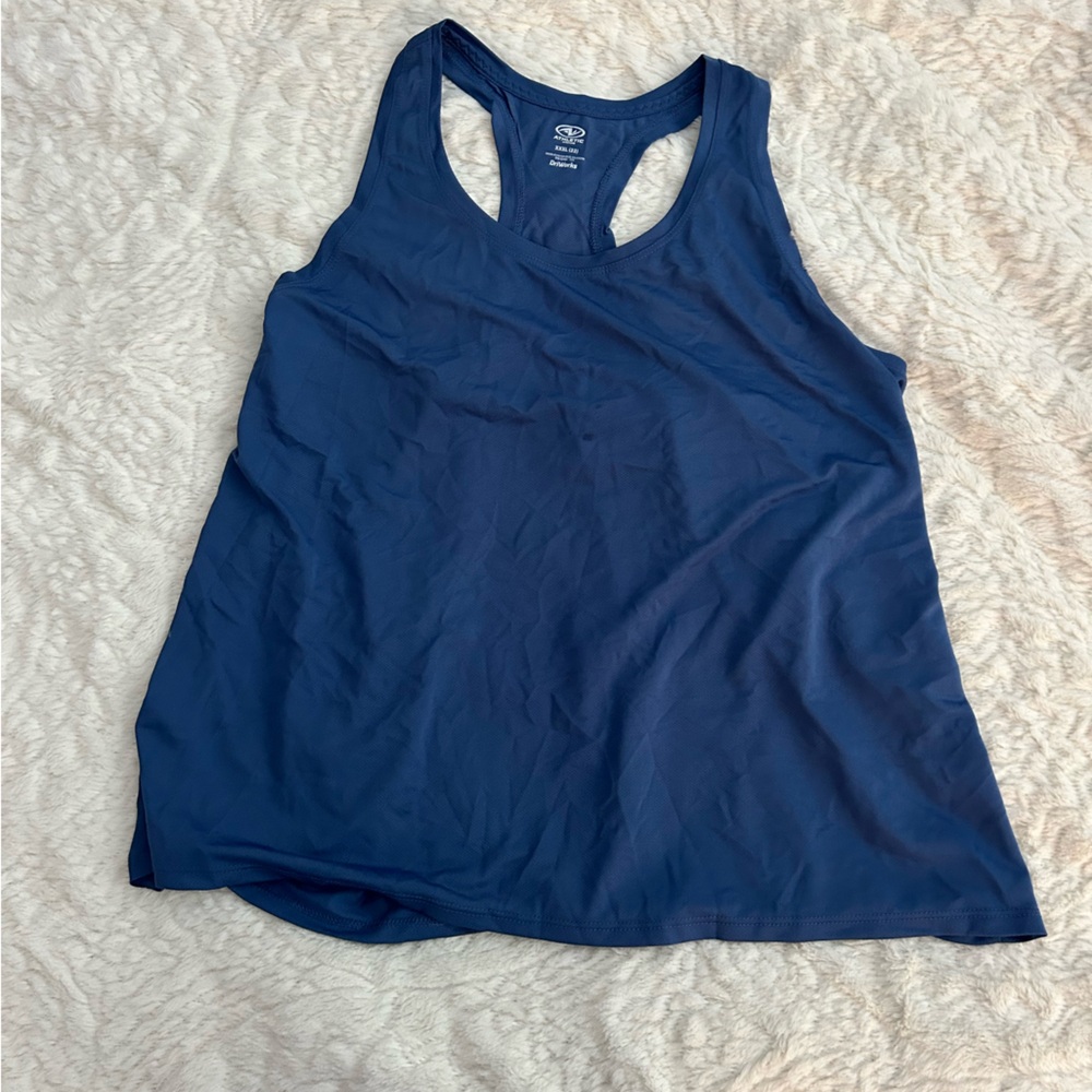 Athletic Works Navy Tank Top